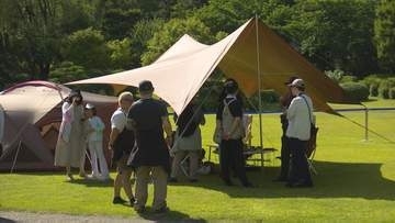 日中関係改善が見えない中　北京で日本のアウトドアを紹介するイベント