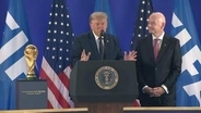 トランプ大統領　サッカーＷ杯「またアメリカを開催地に選ぶべき」 今大会共催国のカナダ・メキシコの「除外」も主張　FIFA会長からは米中での共催案