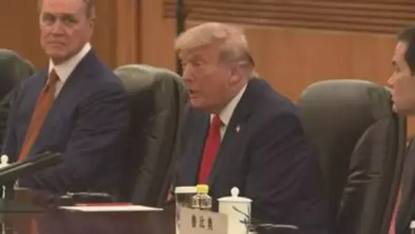 【速報】米中首脳会談 トランプ大統領「共に素晴らしい未来を築いていくだろう」