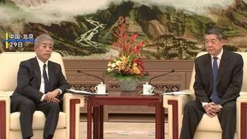 中国・何立峰副首相　台湾問題で批判も“経済発展には期待” 岩屋前外務大臣との会談で