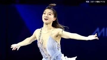 坂本花織が五輪ラストダンス「今までの思い出を詰めた」次の舞台へ「セカンドキャリアでも活躍できるように」【エキシビション】