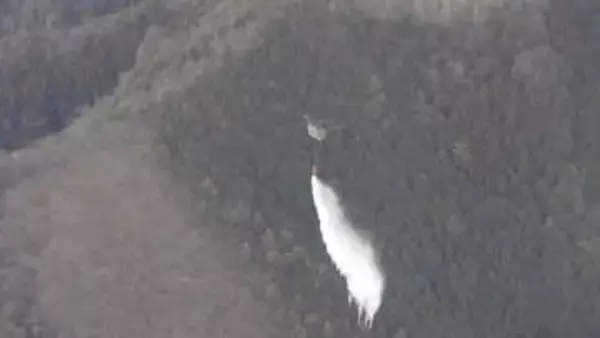 政府が情報連絡室を設置　山梨・神奈川・群馬の林野火災を受け