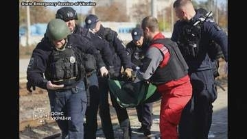 ロシア軍がウクライナのドニプロ駅をドローン攻撃 ホームには旅客列車などが停車 14人死亡