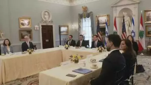 イスラエルとレバノンの駐米大使がワシントンで協議　和平の実現に向け「直接交渉の開始」で一致