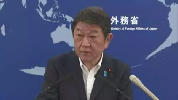 【速報】茂木外務大臣「日本として強く抗議」 ロシア・プーチン大統領が択捉島を訪問