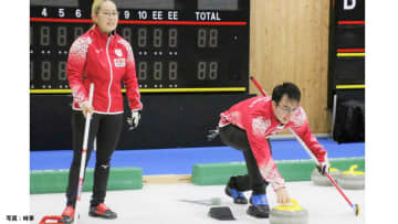 カーリング混合ダブルス日本代表、韓国に敗れ開幕戦黒星スタート　初の五輪出場目指す【五輪世界最終予選】