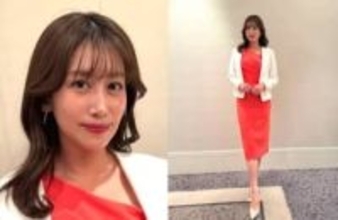 【 中川安奈 】 「素敵なパーティーの司会をさせていただきました♥　たまには白ジャケットでかっちりと！」　オフショットに反響　「エレガントで素敵」