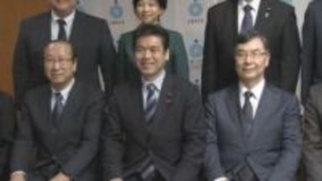 ノーベル賞の受賞決定の坂口・北川両氏が文科大臣を表敬訪問　坂口氏は「基礎研究」 北川氏は「若手研究者」への支援を要請