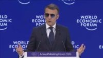 ダボス会議　EU首脳らが演説　グリーンランドの領有や関税に反発　トランプ大統領を批判