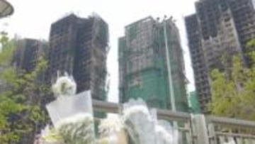 香港マンション火災　香港政府トップ「9か月以内に報告書を完成させる予定」