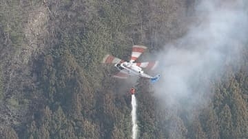【速報】埼玉・秩父市浦山で山林火災　焼失面積は約40ヘクタール　県が自衛隊に災害派遣要請