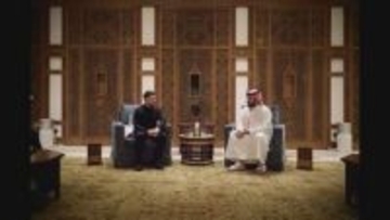 ゼレンスキー大統領　サウジアラビア訪問　防衛協定に署名