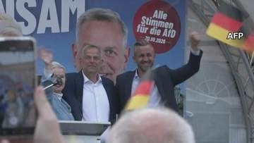 ドイツ　州議会選挙の投票始まる　首都ベルリンと北東部の州　極右政党「AfD」が支持率倍増　北東部の州では第一党に躍進する可能性