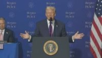 ガザ平和評議会が初会合　トランプ大統領“日本が資金調達のための会合開催を約束”と明かす