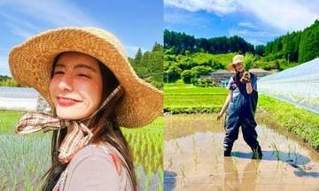 【 スザンヌ 】　田植えに挑戦　「今年で2年目」「農業の大変さや尊さを知るほど、お米への有り難みを感じます」　ファン反響　「スーちゃんが作ったお米食べたい」