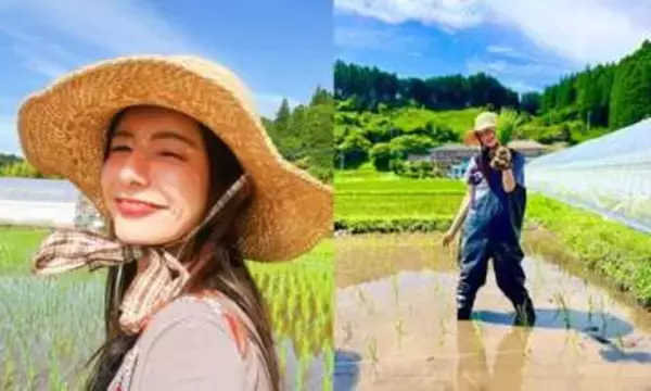 【 スザンヌ 】　田植えに挑戦　「今年で2年目」「農業の大変さや尊さを知るほど、お米への有り難みを感じます」　ファン反響　「スーちゃんが作ったお米食べたい」