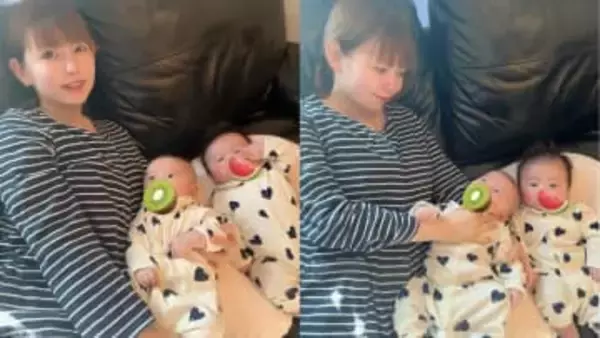 【 中川翔子 】双子の兄が6.3kgに「さすがに腕にキますね！」「#重いけど幸せ」　育児や不妊治療など子どもに関するシェアコミュニティも開始