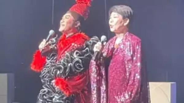 【 美川憲一 】「コロッケいつもありがとう～」ジョイントコンサートで感謝「#しぶとく」「#歌いつづける」