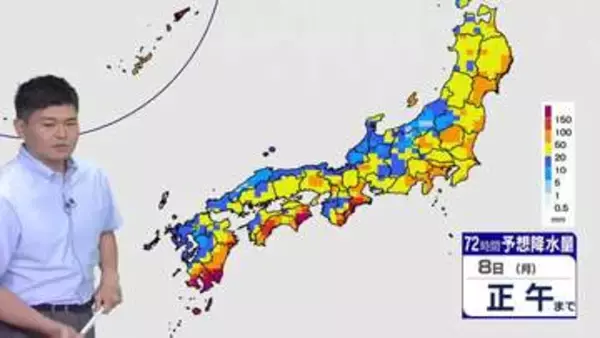 【熱帯低気圧＋梅雨前線】きょう～週明けにかけ再び大雨のおそれ　台風6号影響で「記録的大雨」の後、さらなる土砂災害に注意