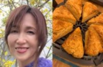 【 工藤静香 】　スコーンを手作り　「ホットケーキミックスでやればとても簡単だと思いますが、私は、全粒粉を使いたかったので」　レシピを紹介