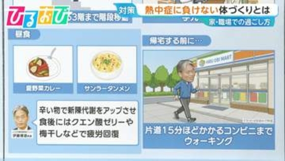 医師も実践！「暑熱順化」をうながす入浴方法　熱中症に負けない身体づくり【ひるおび】