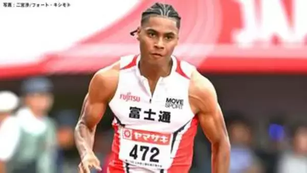 中島佑気ジョセフ　専門外の男子200m予選で追い風参考ながら20秒72と自己ベスト越え「スピード自体は上がっている」【ANG福井】