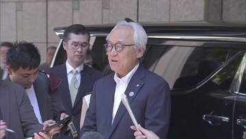 混乱の福岡県議会 蔵内勇夫議長「きょう議員を辞職する」東京で取材に応じる 辞職理由は述べず