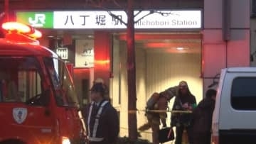 JR京葉線 午後6時50分ごろ運転再開見込み　八丁堀駅のエスカレーター燃え運転見合わせ
