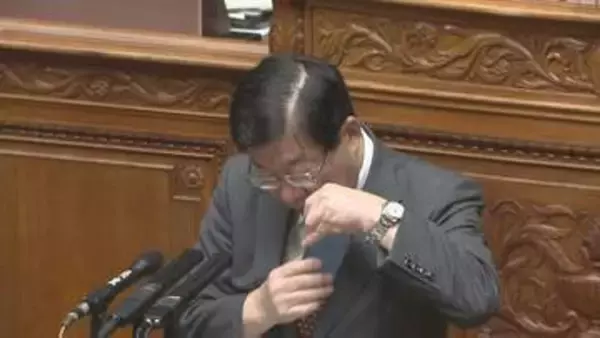 平口法務大臣が参議院・議運理事会で謝罪　19日の本会議で答弁中に携帯電話を操作