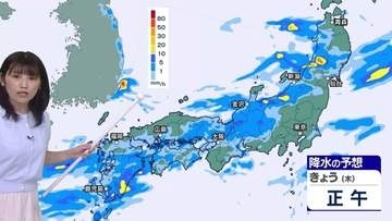 【9月3日 今日の天気】秋雨前線活発　東北や北陸を中心に激しい雨　金曜日からは東日本と西日本で雨量増えて　災害をもたらすような大雨に警戒