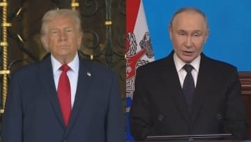 米ロ首脳がウクライナ和平を協議　トランプ大統領「いくつか厄介な問題がある」