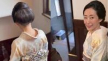【 木村多江 】和装で洋館を歩く「また　お着物着たいなぁ」　後ろ姿にフォロワー称賛「思わずついていってしまいます」