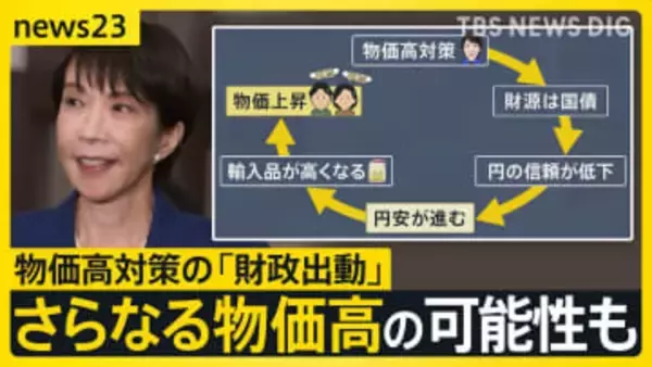 “物価高対策”でインフレ加速の可能性も？祭りは「花火」200発減「焼きそば」500円→600円【news23】