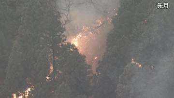 群馬県上野村の山林火災　発生から19日目のきょう ようやく鎮火