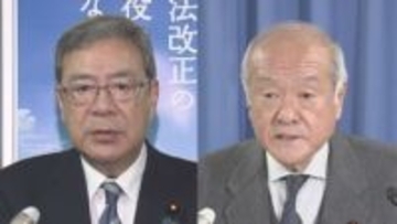 自民・維新幹事長会談　定数削減法案の成立に向け速やかな審議入り目指す方針