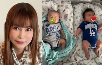 【 中川翔子 】　双子の予防接種を報告　「副反応？微熱があったので見守っています　小さな身体で頑張ったね」