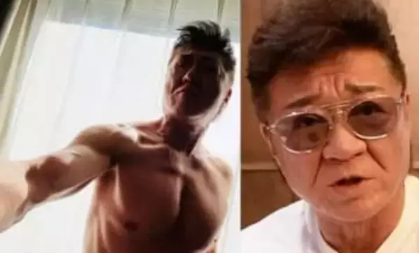 【 小沢仁志 】６３歳の肉体美　鍛え上げられた　上半身ショットを公開　「たまには、上下でw」