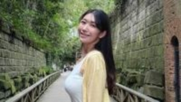 【 穂川果音 】 「猿島」でのオフショット公開　「ジブリのような世界観で、涼しくてよかったです！」