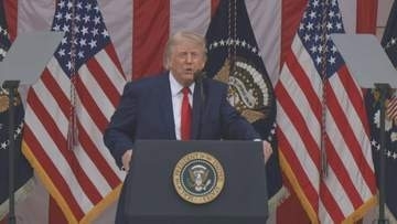 トランプ大統領「今から最終判断」 イランとの覚書の締結めぐり