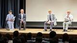「「玉音放送を聞いたときは？」101歳のシベリア抑留体験者と98歳の元少年飛行兵が若者の質問に答え訴えた言葉　TBS DOCS舞台『パイロット』学生向け上映会」の画像1