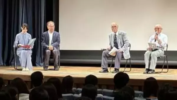 「玉音放送を聞いたときは？」101歳のシベリア抑留体験者と98歳の元少年飛行兵が若者の質問に答え訴えた言葉　TBS DOCS舞台『パイロット』学生向け上映会
