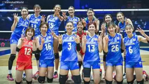 バレー女子日本代表、準々決勝は台湾と激突　優勝チームにはロス五輪切符【アジア選手権】