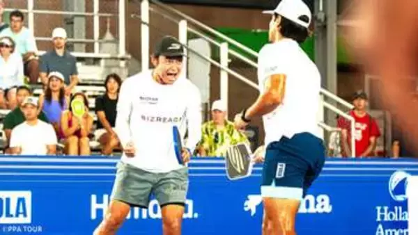 ピックルボール、船水雄太が世界ナンバー1のベン・ジョンズに初勝利 ！「自分にとって大きな自信と励みになる」【米国PPAツアー】