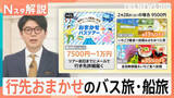 「中国団体客減少の今がチャンス！一泊3000円台の宿から「行き先不明」のミステリー旅まで【Nスタ解説】」の画像1