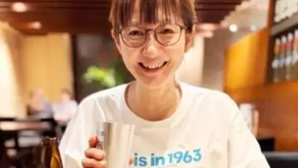 【 古村比呂 】「調子に乗ってビール」「うんまい！体調OK」　久しぶりに「美味しく飲めてよかった」講演会で北海道へ
