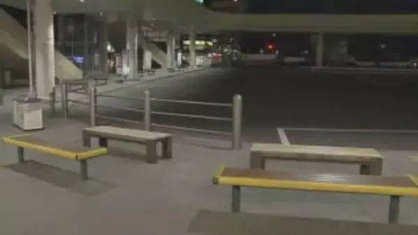 男が突然殴りかかるなど4人けが　2人は鼻を骨折　自転車で男逃走　JR水戸駅前のバスロータリー