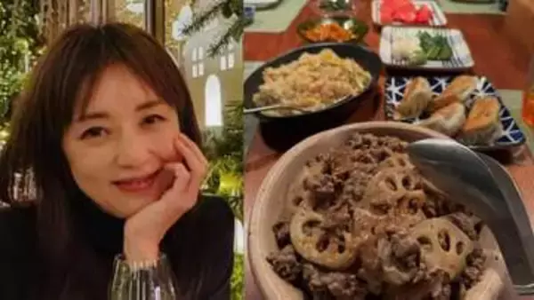 【 高岡早紀 】息子手作りの“豪華夕食”を公開「日々の残りものを並べるとこんな豪華風になるのよね〜」　仲睦まじい親子関係に称賛の声