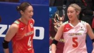 “新生バレー女子日本代表”がファンの前に初お目見え、主将・石川真佑とエース・佐藤淑乃が敵味方で激突