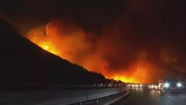 再び熱波のヨーロッパ　クロアチアで山火事42人負傷 焼け跡から1人の遺体　一時2000人以上が避難