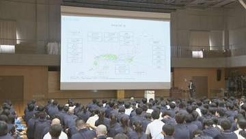 「高校生など若者が狙われている」夏休みを前に東京・葛飾区の私立高校で闇バイトに注意呼びかけ　警視庁亀有署が「非行防止教室」
